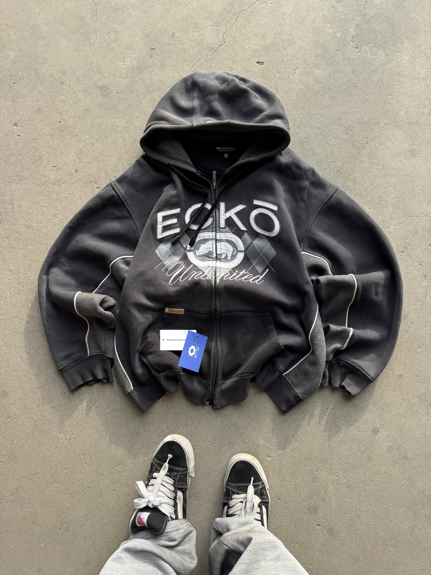 ✱ ECKO UNLTD VINTAGE ZIPPER ACTIWEAR UMLIMITED OG ✱