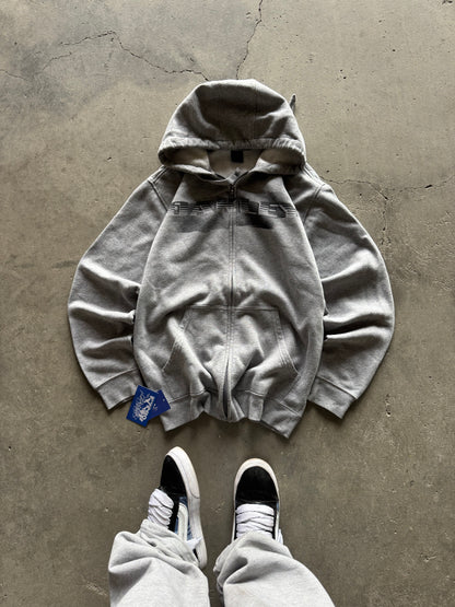 ✱ VINTAGE OAKLEY FULL ZIP HOODIE GRIS BOX LOGO OG ✱