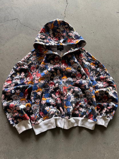✱ HOODIE FULL-ZIP ALL OVER PRINT ANIMOJI OG ✱