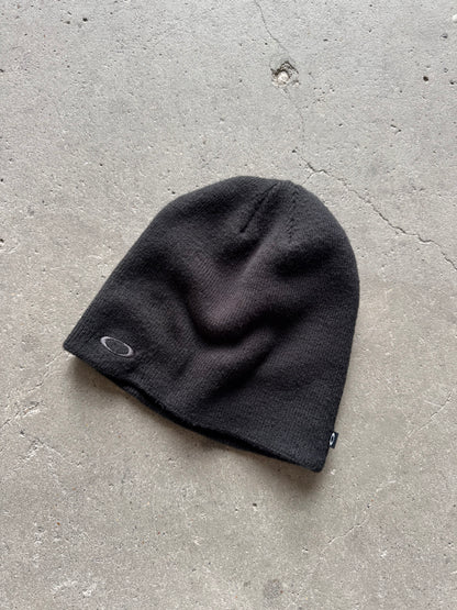 ✱ BEANIE OAKLEY BOX LOGO BLACK VINTAGE OG ✱