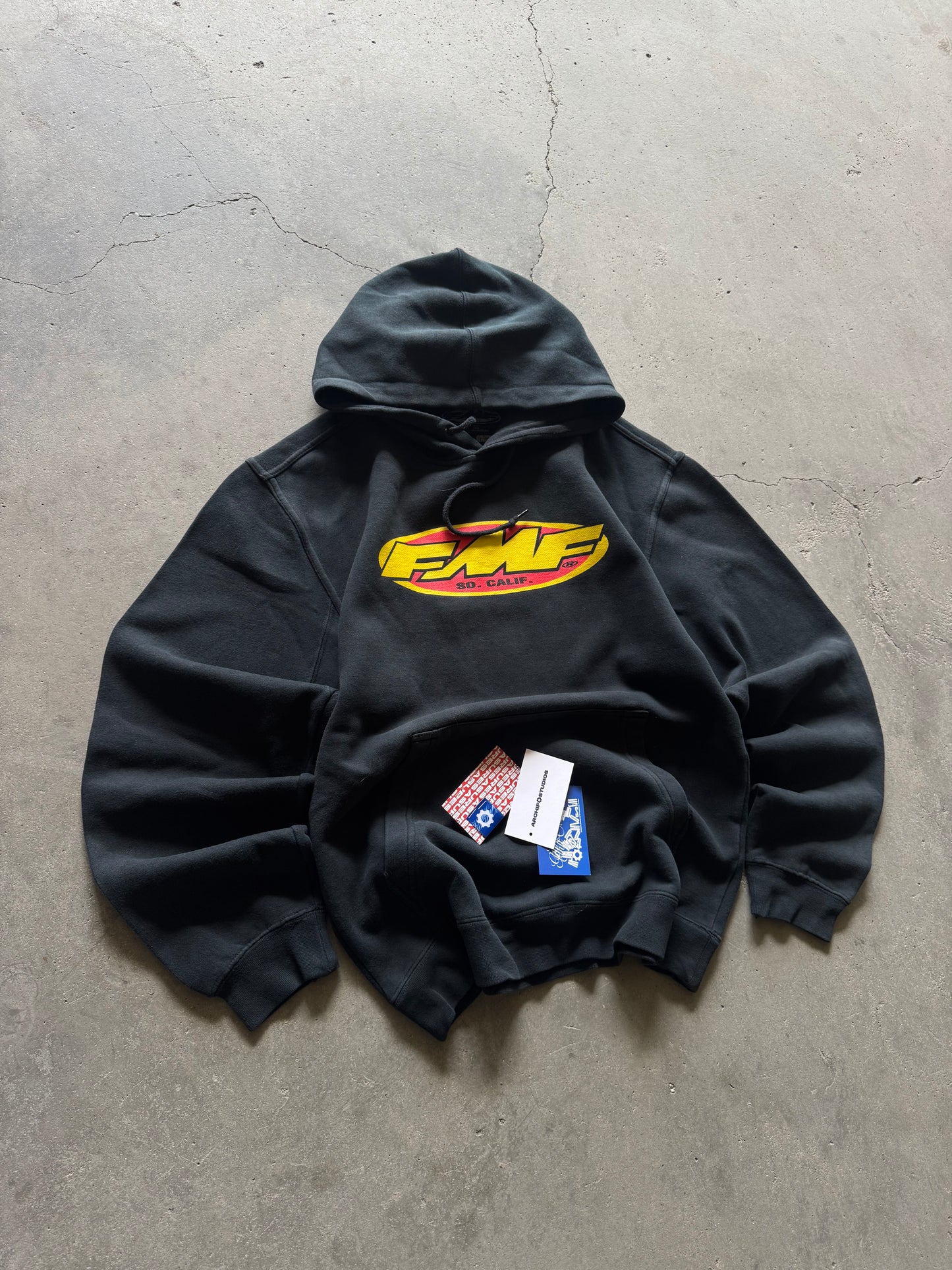 ✱ FMF HOODIE RACING BOX LOGO MOTORCIYCLE OG ✱