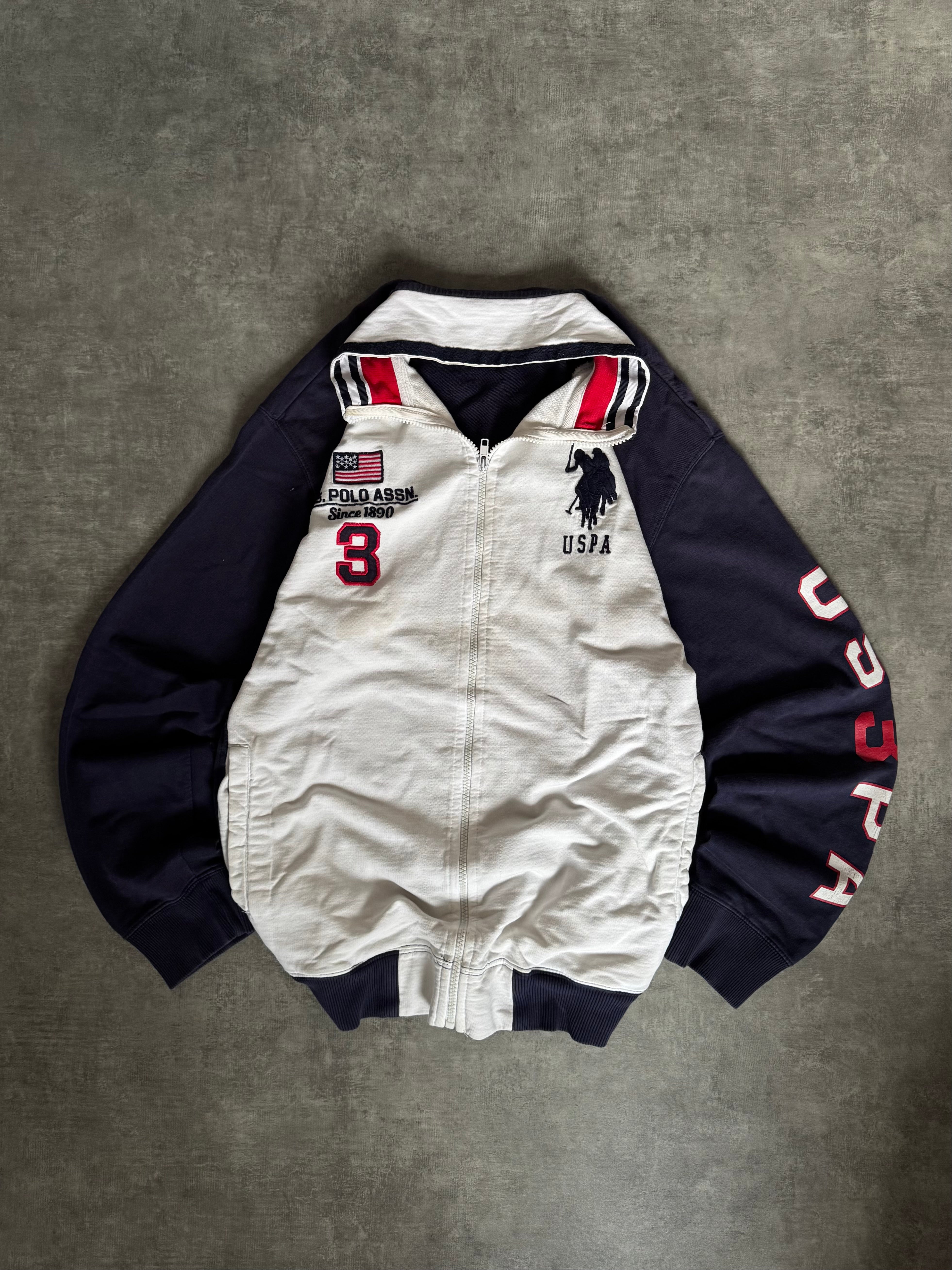 U.S POLO ASSN SINCE 1890 USPA RARE VINTAGE BOX LOGO #3 OG – ARCHIF