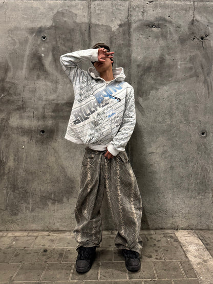 ✱ ZIPPER BILLOBONG 2000’S BOX LOGOS OUT IN ONVERSIZE OG ✱