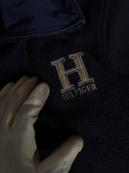 ✱ TOMMY HILFIGER BOMBER JACKET BIG LOGO 90’S DOBLE FAZ OG ✱