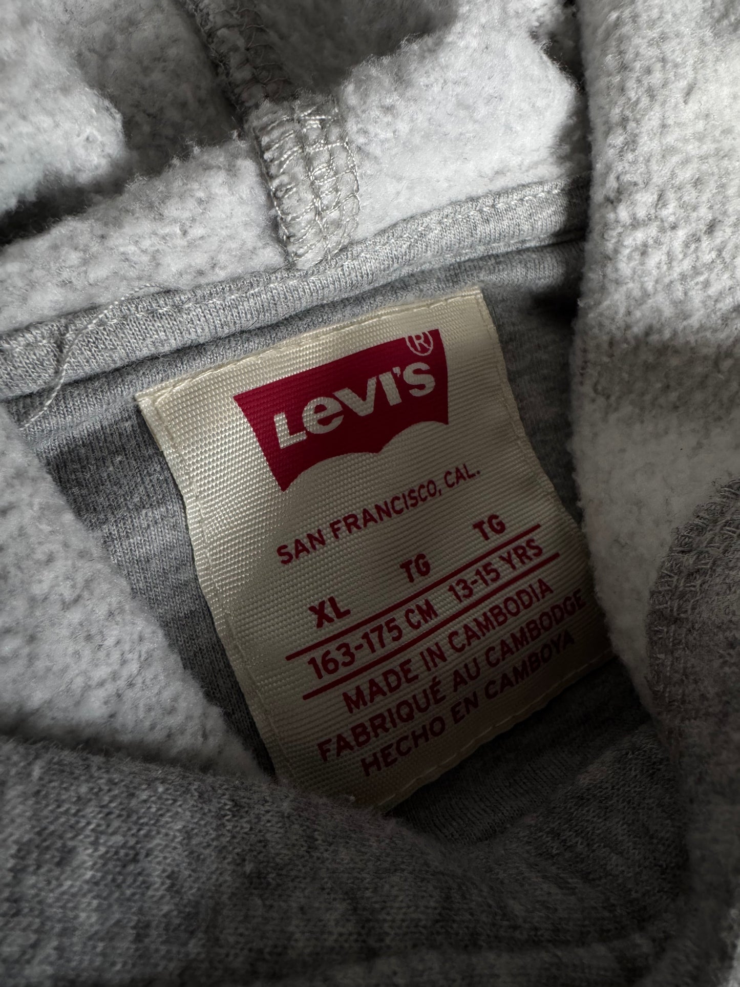 ✱ DUO LEVI’S OG BIG LOGOS 1993 HOODIES SF CALIFORNIA ✱