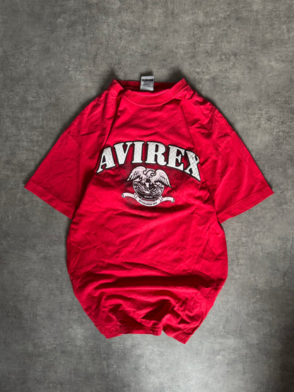 ✱ T-SHIRT AVIREX USA RED 1975 OG ✱
