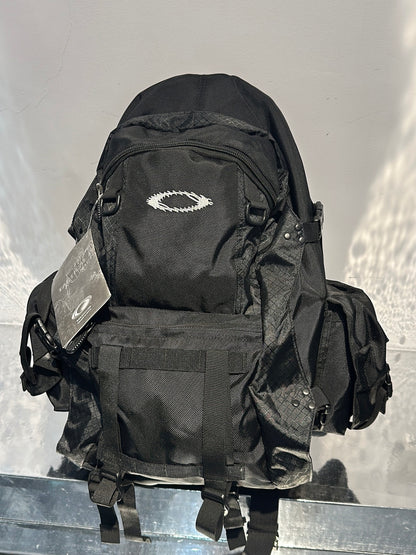 ✱ BACK PACK OAKLEY RARE PIECE RETRO BOX LOGO ANTIGUO BLACK OG