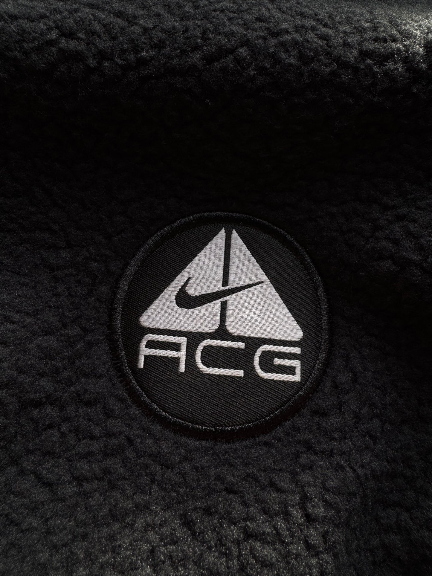 ✱ NIKE ACG JERSEY RETRO FLEECE PULL OVER BLACK ✱