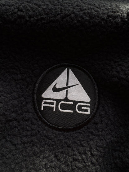 ✱ NIKE ACG JERSEY RETRO FLEECE PULL OVER BLACK ✱