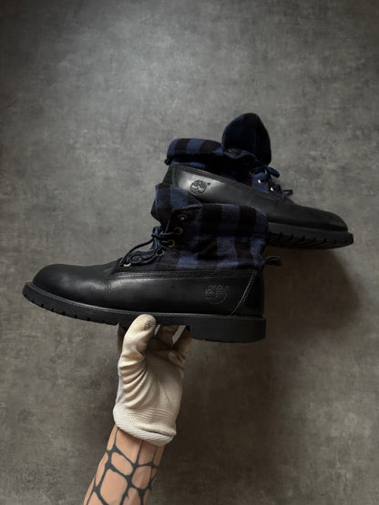 ✱ RARE TIMBERLAND BOOTS CATERPILLAR LEÑADOR BLUE OF BLACK OG ✱