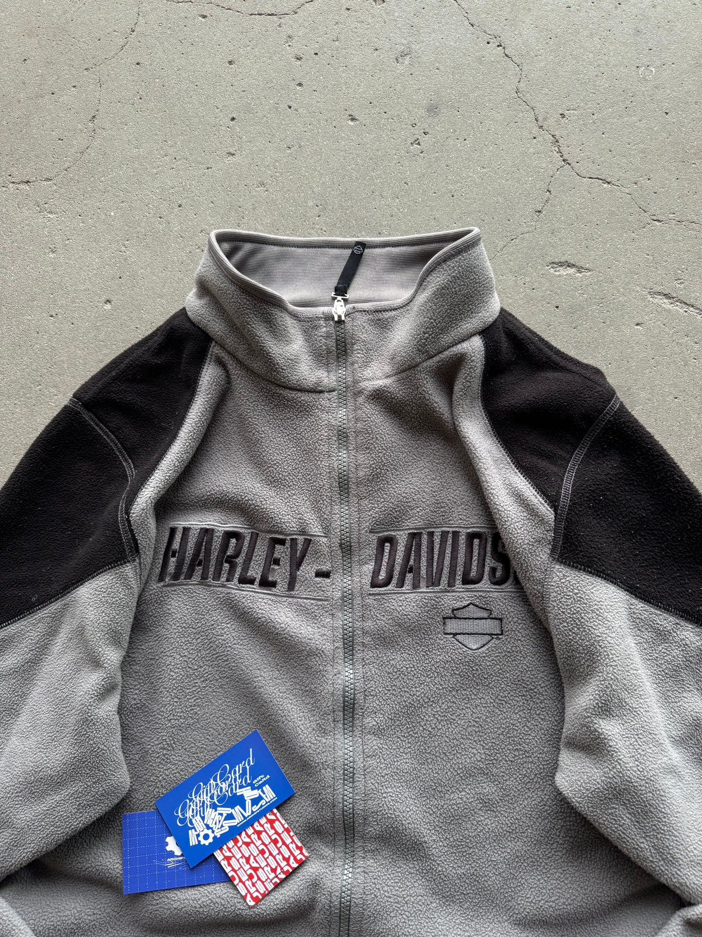✱ HARLEY DAVIDSON SWEATSHIRT-POLAR VINTAGE BOX LOGO RETRO OG ✱