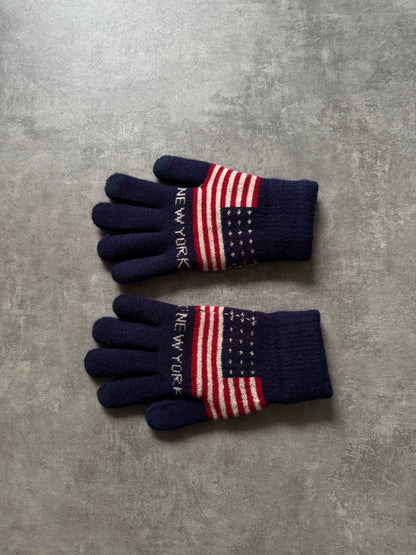 ✱ BEANIE & GUANTES NEW YORK U.S 2000’S OG ✱