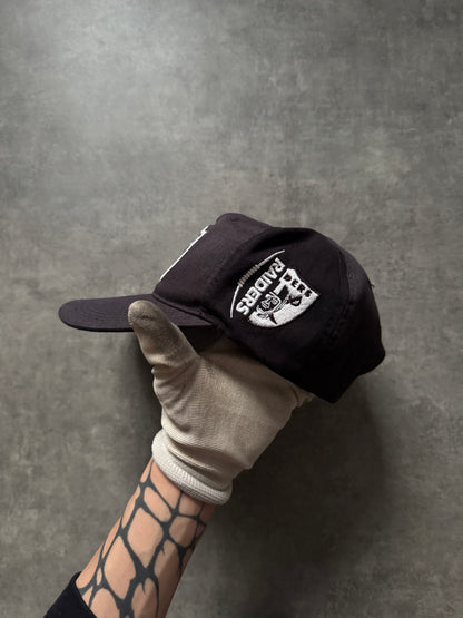 ✱ RAIDERS HAT OLD SHCOOL NFL 2000’S VINTAGE RARE BOX LOGO ✱