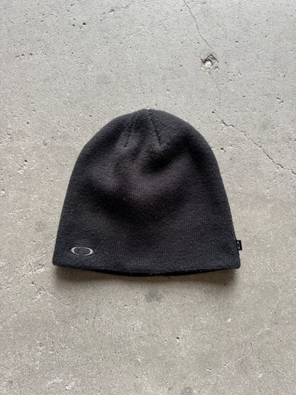 ✱ BEANIE OAKLEY BOX LOGO BLACK VINTAGE OG ✱