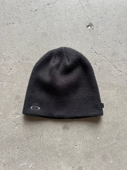 ✱ BEANIE OAKLEY BOX LOGO BLACK VINTAGE OG ✱