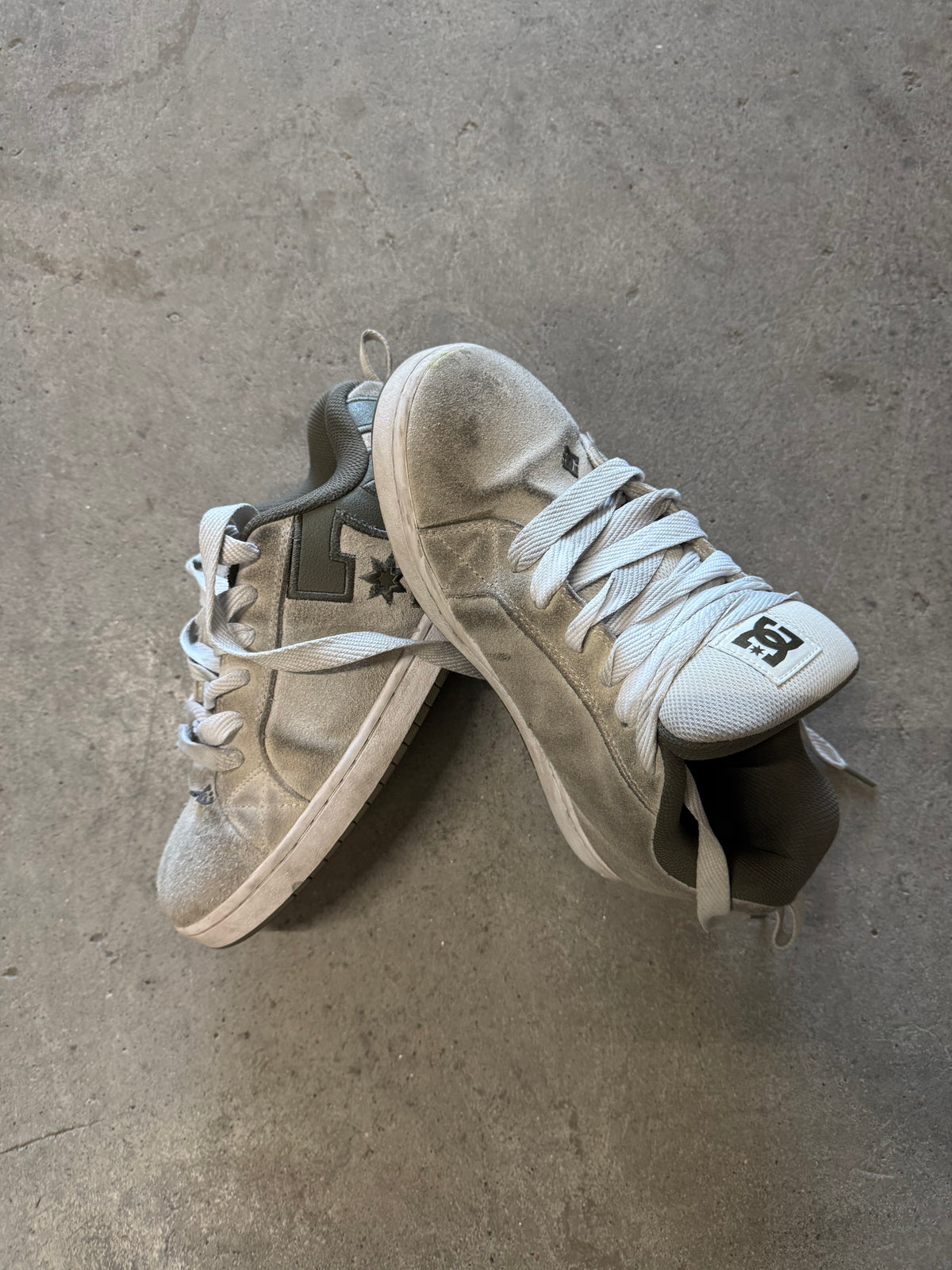 ✱ DC SHOES CHUNKY COURT GRAFFIK COLOR WHITE OG ✱