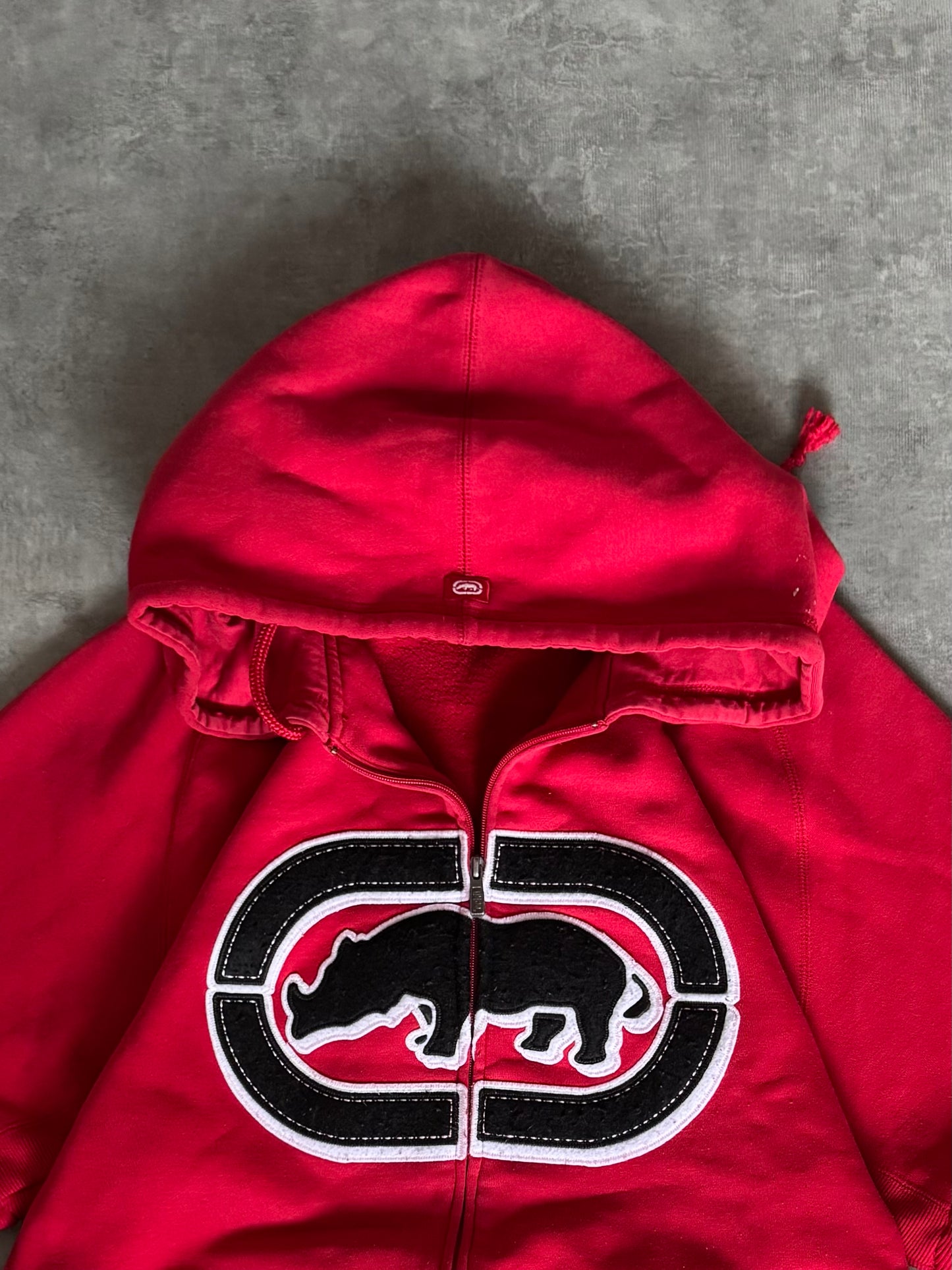 ✱ ECKO UNLTD 19EU72 ZIPPER MANGA CORTA RARE EDITION 2000’S OG ✱