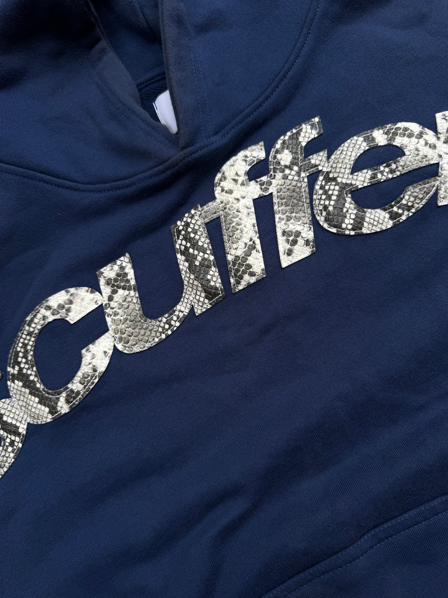 ✱ SCUFFERS HOODIE BLUE BOX FIT OG ✱