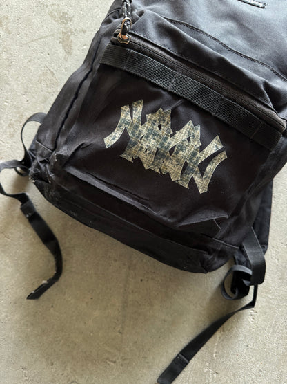 ✱ BACKPACK COLUMBIA BLACK CUSTOM NY3 PLAID CAMO OG ✱