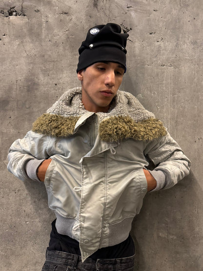 ✱ RARE ALPHA VINTAGE MILITAR N-2B BOMBER JACKET STYLE 2000’S OG ✱