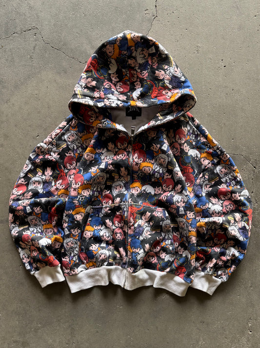 ✱ HOODIE FULL-ZIP ALL OVER PRINT ANIMOJI OG ✱
