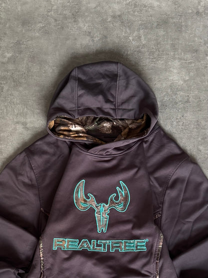 ✱ HOODIE REALTREE RARE VINTAGE BOX LOGO 2000’S OG ✱