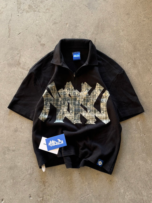 ✱ POLO T-SHIRT GEFFXARCHIF THREE BOX LOGO YANKES CUSTOM CAMO OG ✱